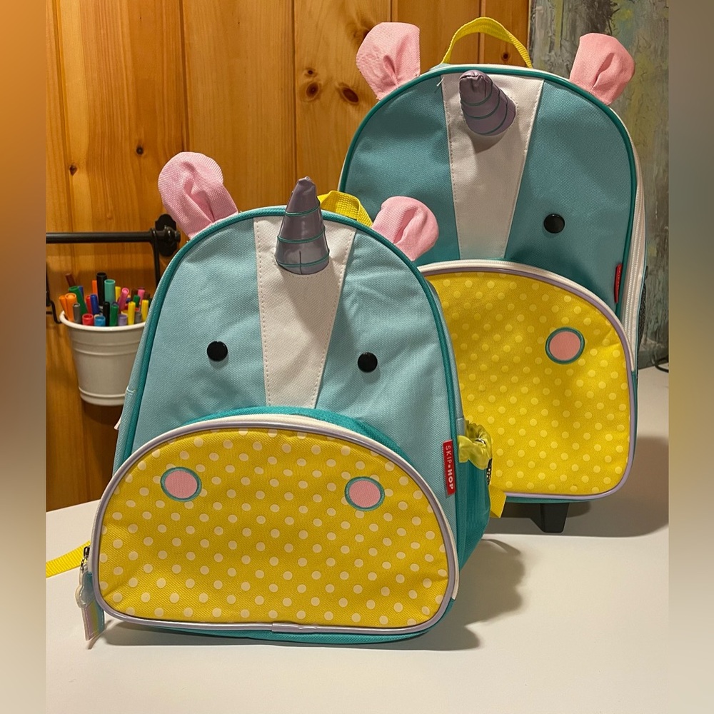 Skip Hop Unicorn Suitcase & Backpack Bundle